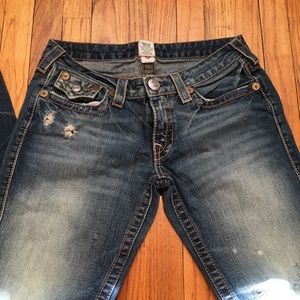 Distressed True religion Jeans
